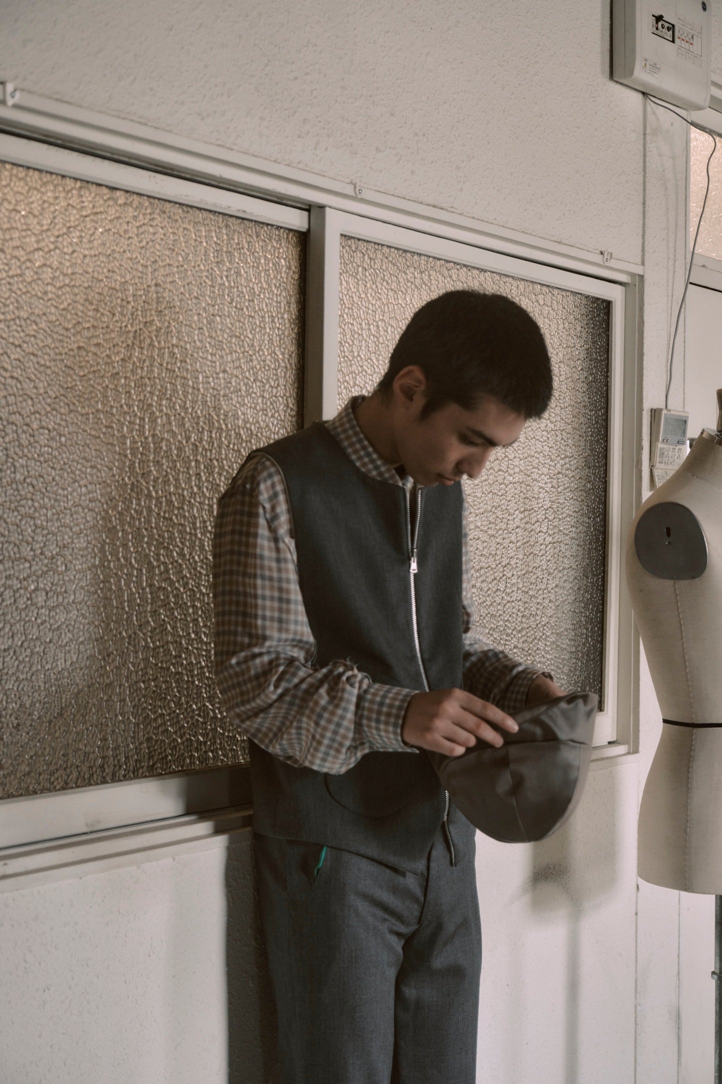 Overnight Waistcoat -C gray-