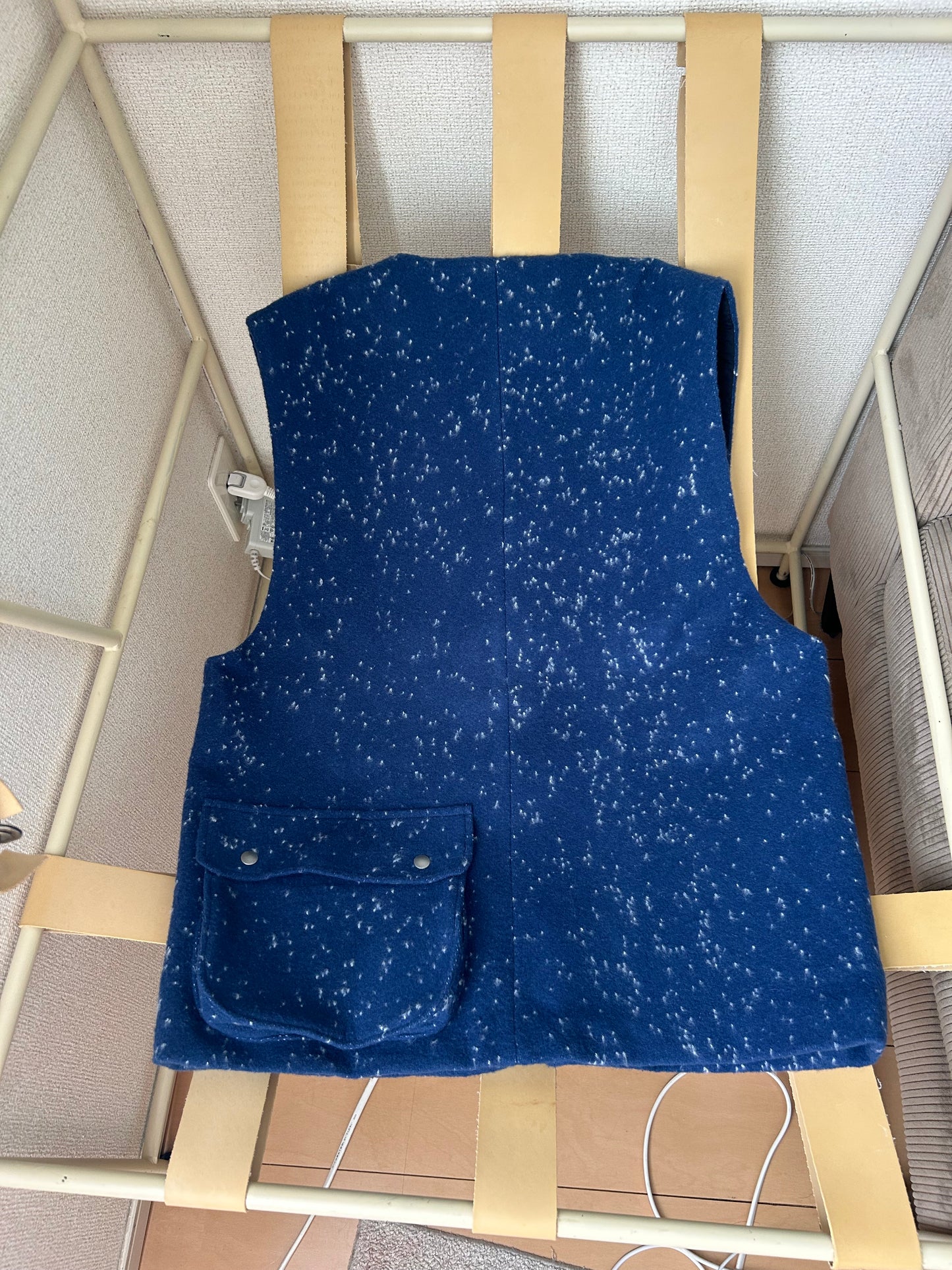 Roulette Vest -Blue-