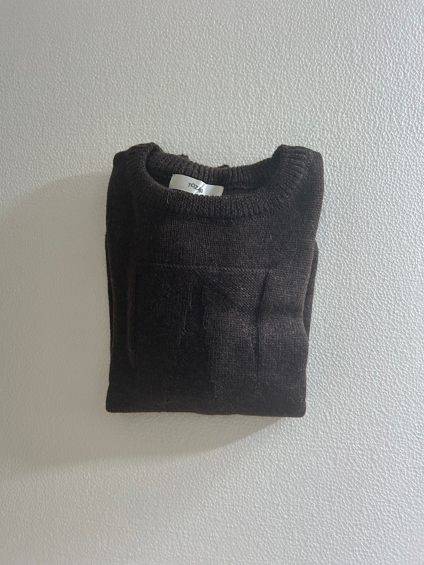 Award Sweater -Brown-