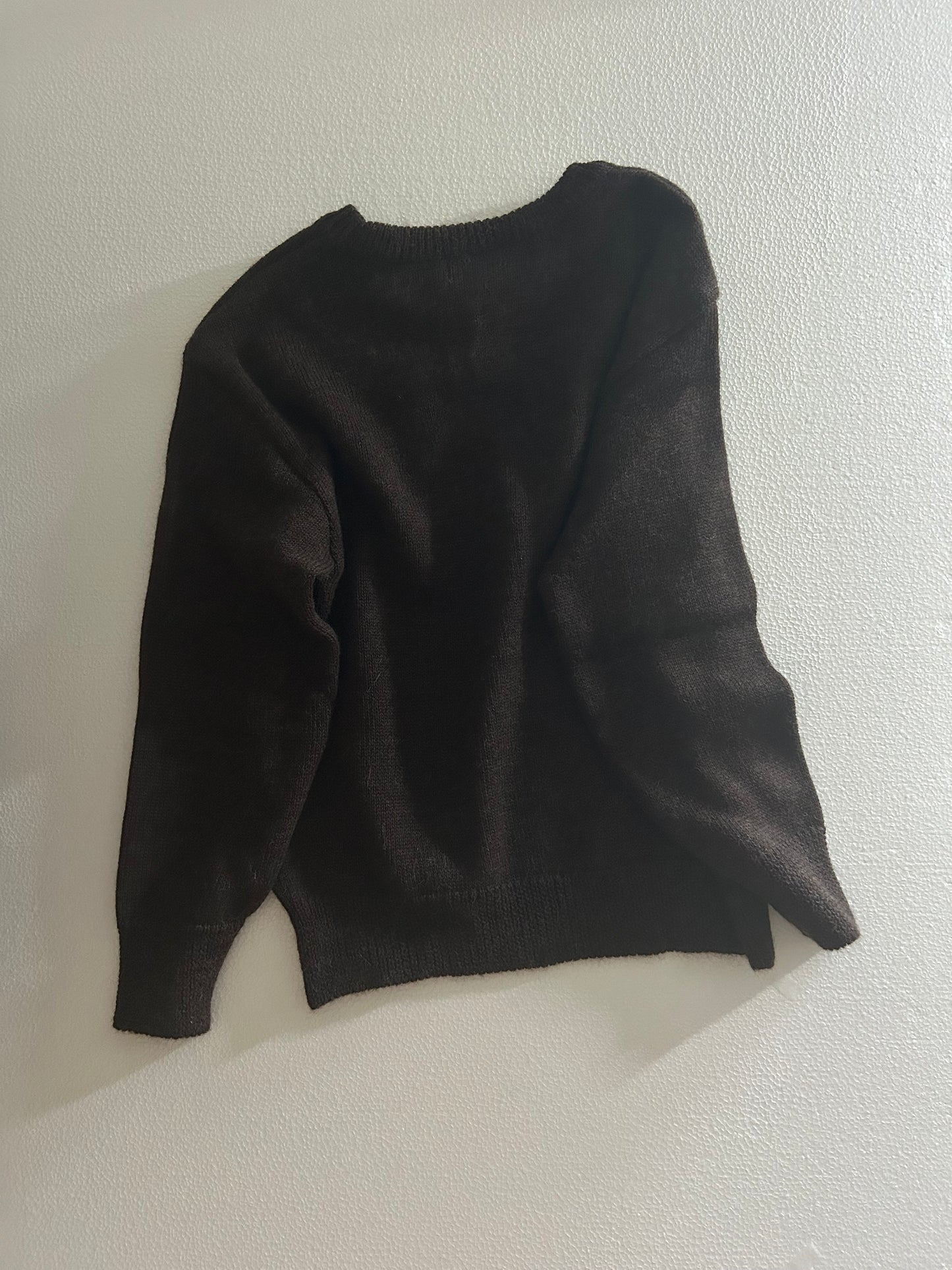 Award Sweater -Brown-