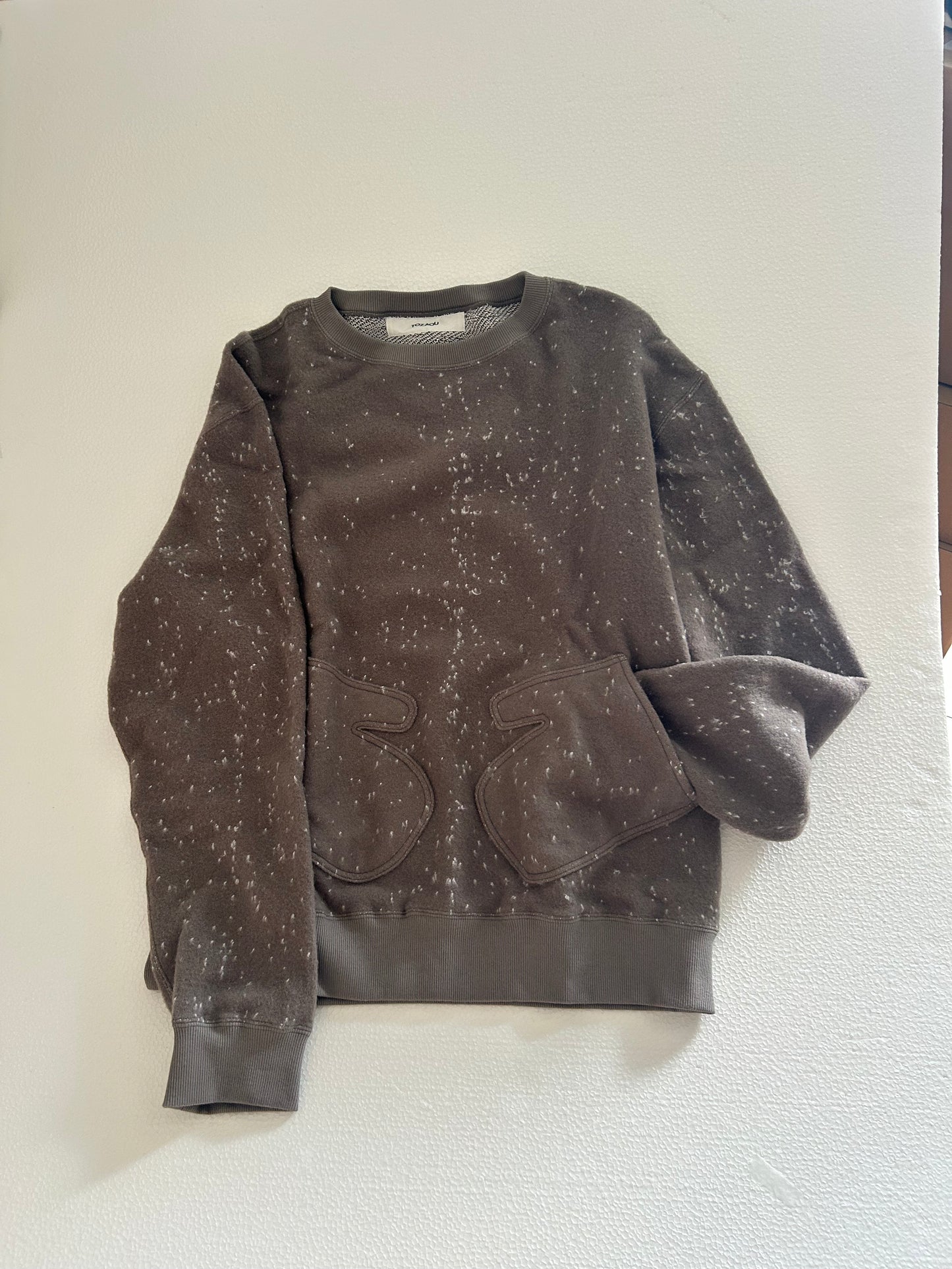 Miton Wool Sweat -Khaki Gray-