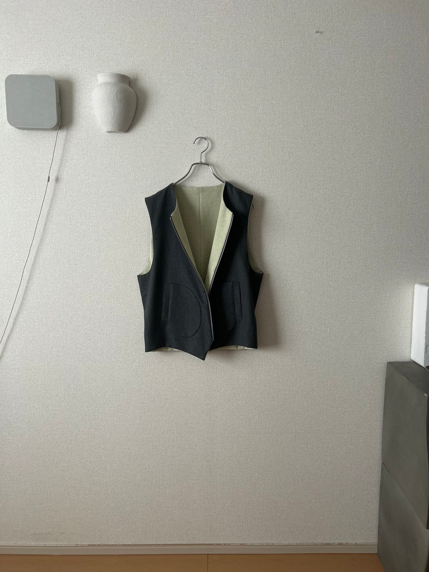 Overnight Waistcoat -C gray-