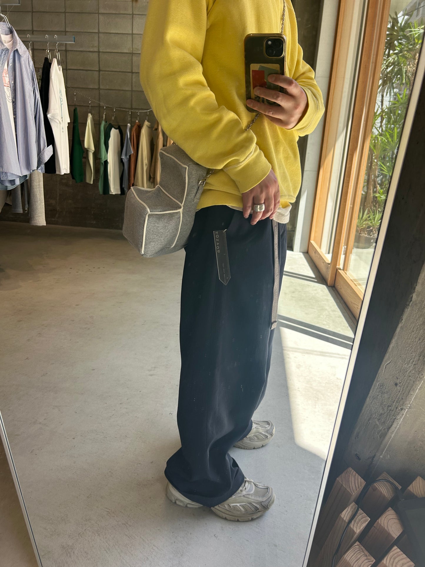 Chiar Forme Bag -그레이-