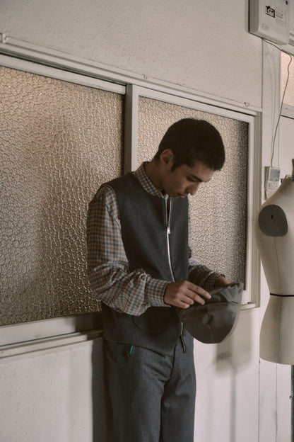 Overnight Waistcoat -C gray-