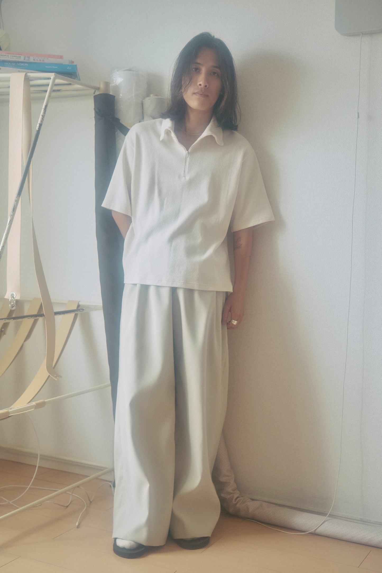Hot Towel Polo [Cream]