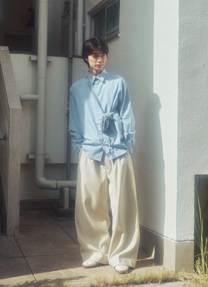 Hollow Wide Trousers
