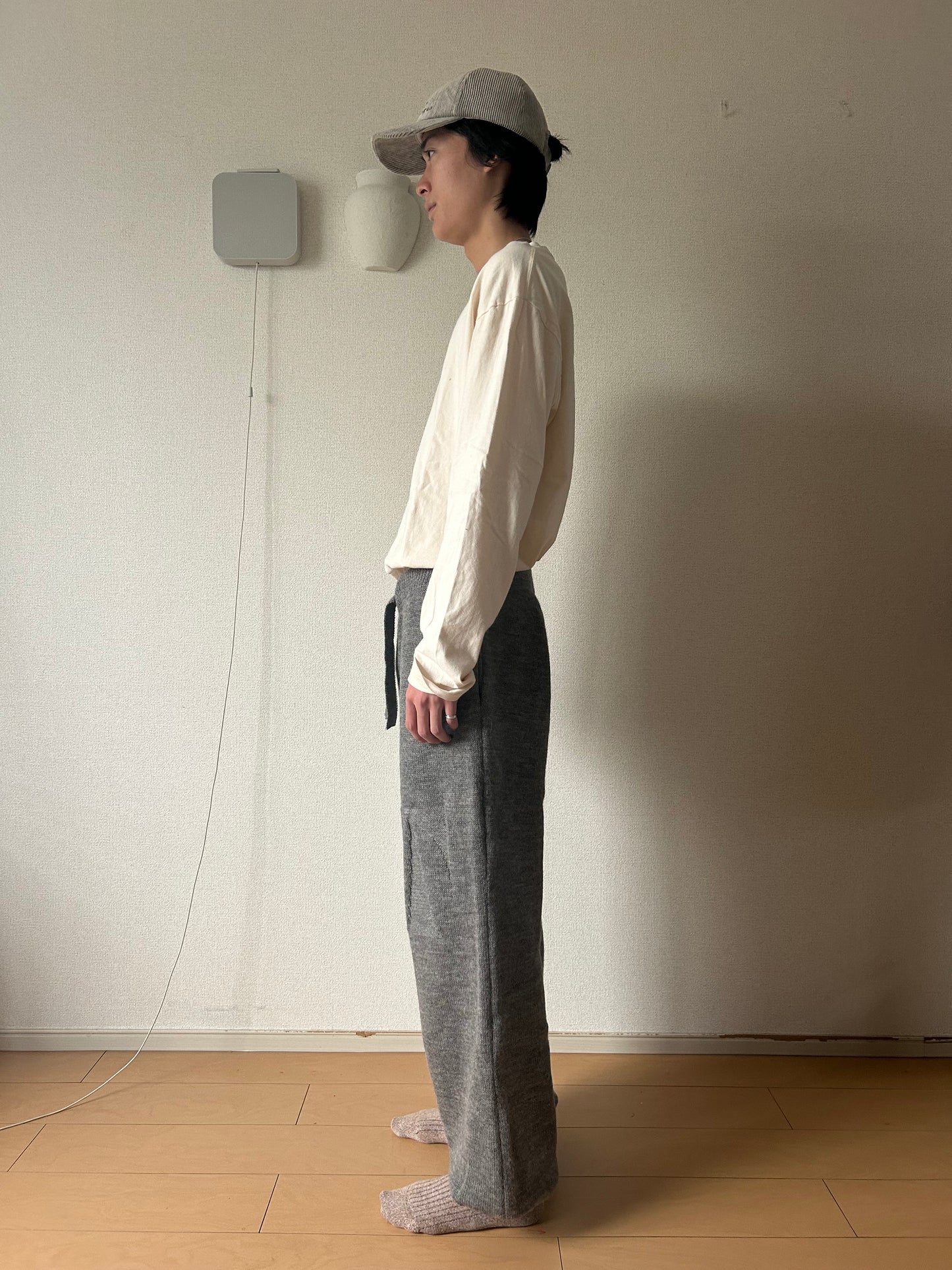 Award Knit Pants [Gray]