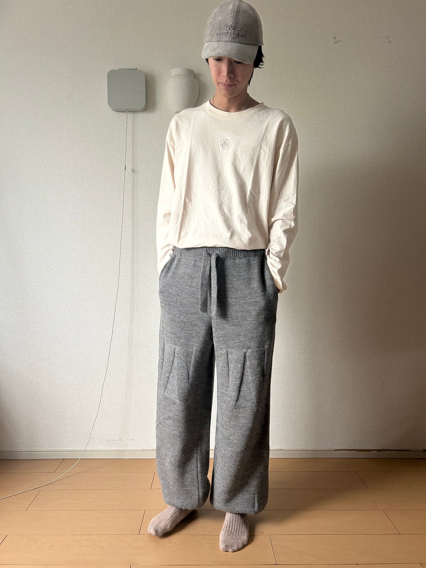Award Knit Pants [Gray]