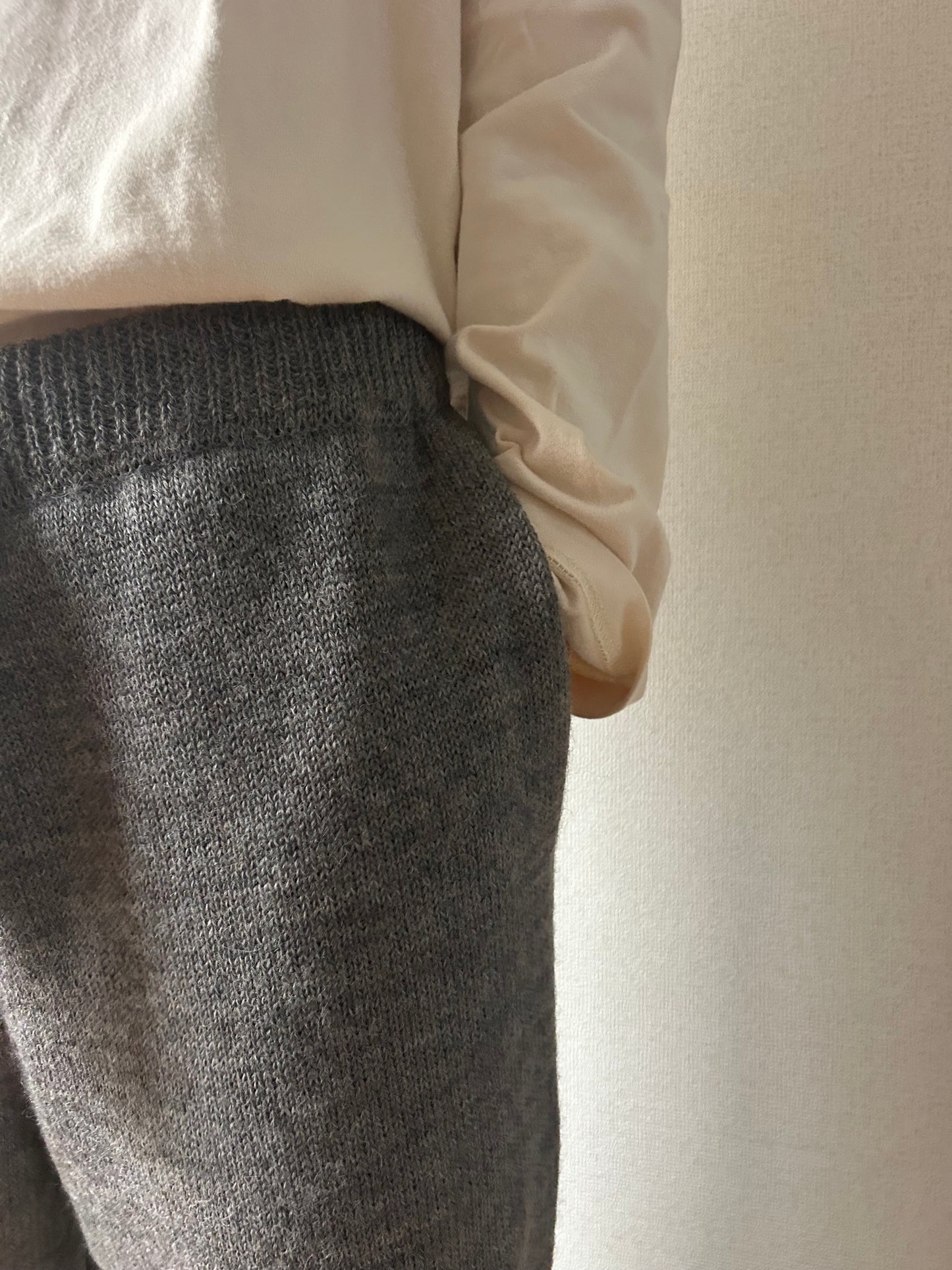 Award Knit Pants [Gray]