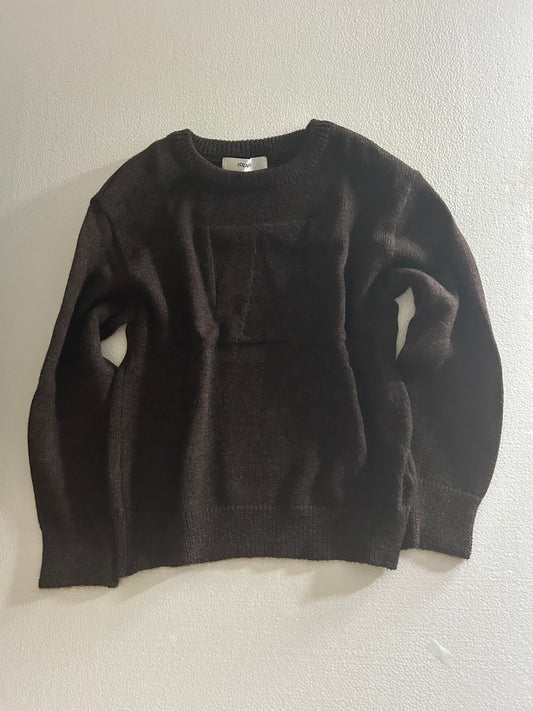 Award Sweater -Brown-
