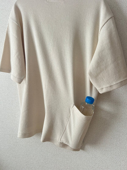 Hot Towel Polo [Cream]